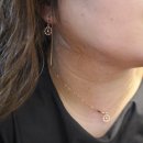 리골드 | 14k목걸이귀걸이세트 리골드(leeGold) 착샷 후기