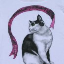고양이 그림 티셔츠 이미지