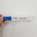 진하길 | 임신 3주 | 스마일 얼리 임테기 ,원포 임테기 진하기 비교