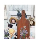 플레이팅 도마 페인팅 이미지