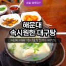 안집추어탕 | [넷닥터 일상] 오늘뭐먹지? 부산 사상맛집 '해운대 속시원한대구탕' 해장되는 속씨원한 대구탕맛집