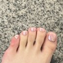달콤한 리딩아트 A | 봉천동 네일아트 잘하는곳 [네일아]에서 은은하게 빛나는 글레이즈드패디