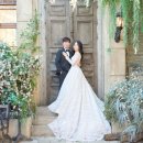 옥상빛 | 가을스튜디오 웨딩 촬영 후기- 옥상 엔틱 대문씬