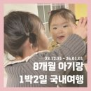 삼척아라펜션 | 8개월 아기랑 1박2일 삼척여행 | 삼척 아라펜션 후기