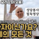 [교황전례강좌 3편] 성당봉사자이신가요? 성당 전례의 모든 것! 제2차 바티칸공의회 전례문헌 "거룩한공의회 이미지