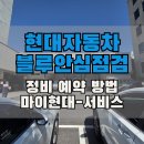 현대자동차블루핸즈(남부점) | 싼타페 하이브리드 블루 기본 점검 3회차 후기