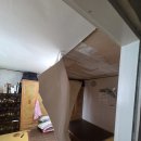 정자1동행정복지센터 | [수원 도배] 정자1동 행정복지센터 인근 대림빌라, 떨어진 안방 천장 벽지 긴급 철거 후 화이트 합지...