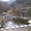 계룡산등산로계곡