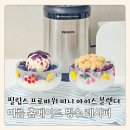 (주)젤라또코리아 | 필립스 프로파워 미니 아이스 블렌더 HR2764로 만드는 여름 홈메이드 빙수 2가지 레시피