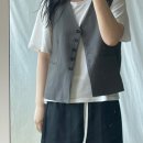 오브헤덴 opheden khaki stripe vest 베스트 후기와 지난 주 어느 날의 일상