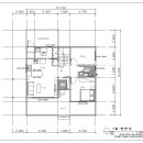 [경상북도 봉화군 춘양면] 목조주택 시공 도면 설계 - 평면안 2 이미지