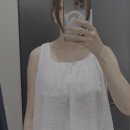 미쏘 원피스 여름 벌룬 미니 원피스 블랙 화이트 후기