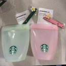 하나푸드1 | 스타벅스 실리콘 푸드백 핑크 그린컬러 내돈내산 솔직후기