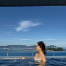 (주)호텔더베네치아 | 여수베네치아 호텔&amp;스위트 루프탑 풀 후기 탁 트인 낮 오션뷰 수영장