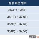 정상체온 범위 기초체온 재는 법 기초체온 높은 사람 이미지