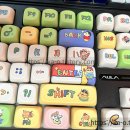 aula f87 pro 그레이 회목축 블랙컬러. 쓸수록 더 쓰고싶어지는 키보드