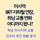 하남시청(하남선 미사역 정거장) | 미사역 BRT·지하철 연장, 하남 교통 변화 어디까지 왔나?
