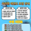 아라한 태권도장 이미지