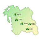 계룡산 산행 코스 이미지