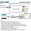 솔루엠 LED POWER 180W IP67 63~1250mA 70~210Vdc SPEC 비교 이미지