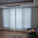 (꼼뿌레) 일동미라주 30평 거실 커튼 이미지