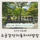 소금강자동차야영장 | 오대산국립공원 소금강산자동차야영장에서 3박4일 캠핑 후기