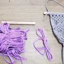 패브릭얀 마크라메 행잉 이미지