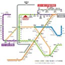[부산~양산~울산] 지하철&경전철 노선도 이미지