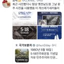 현재 트위터에서 난리난 국가보훈처 5.18 기념일 사진.twt 이미지