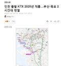 인천 출발 KTX 2025년 개통…부산·목포 2시간대 연결 이미지