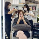 수완손으로완성하다 | 수완지구미용실 손으로완성하다 극손상 탈색모 클리닉+매직 후기!