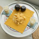 청홍각시협동조합 | 마을담아 청홍각시 티매트, 티코스터 세트에 우아하게 한 잔