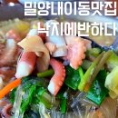 낙지에반하다 | 밀양 내이동 맛집 시청 근처 국내산 산낙지 낙지에반하다