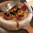 맥주를 구한 피자 이미지