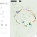 무제산 등산로 전경-②(무제산 정상 및 무제산에서 바라본 주변지역 전경, 무제산 등산지도, 등산코스 포함) 이미지