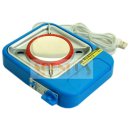 2 Port USB HUB Gas Stove Heater Coffee Cup Warmer Blue 이미지