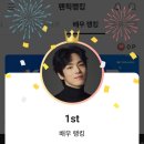 덕킹 1월배우랭킹 1위🎉🎉🎉 이미지