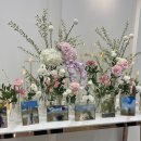 포토라인 | 송파 엘로라인가든 웨딩홀 가는길 | 투어 후기 -1 (로비, 축의대, 포토테이블)