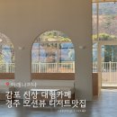 경주 감포 대형카페 주차장 넓고 아이와 가기 좋은 오션뷰 베이커리 신상맛집
