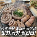 야심찬곱창송탄점 | 평택 송탄 출장소 맛집 먹자골목에서 만난 야심찬곱창 방문기
