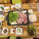 사우나앞 화장실 이미지