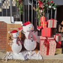 가람5단지 맞은편 버스정류장 | 용산공원 미군 기지 장교숙소 5단지 후기. 서울 아기랑 크리스마스 데이트 명소 추천