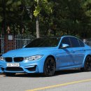 BMW / F80 M3 / 15년 9월 / 2,100km / 야스마리나블루,레드시트 / 무사고 / 9280만원(리스승계) 이미지