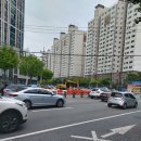 E편한세상 아파트앞 횡단보도 이미지