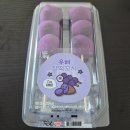 퍼플몬 | CU 신상 디저트, 쫀득한 보랏빛 간식🍡우베 찰떡꼬치 후기💜