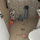 수도사업소화장실 1층 | 제천콧털누수 , 청전동 번화가 오거리 에 위치한 1층 단독주택 누수 (제천수도사업소누수) 138