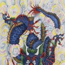 갑진년 청룡의 해 소망 형통기원 그림선물 이미지