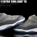 [품절]조던11 쿨그레이 토들러 유아신발 JORDAN XI COOL GRAY TD 378040 001 이미지