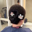단아한 뷰티 | 한복 헤어 추천 혼주 업스타일 단아한 올림머리 순이원장 스타일링 후기
