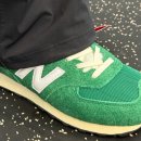 뉴그린 | 사이즈업해서 꽉끈으로 완성된 핏, 뉴발란스 574 헤리티지 그린 실착 후기